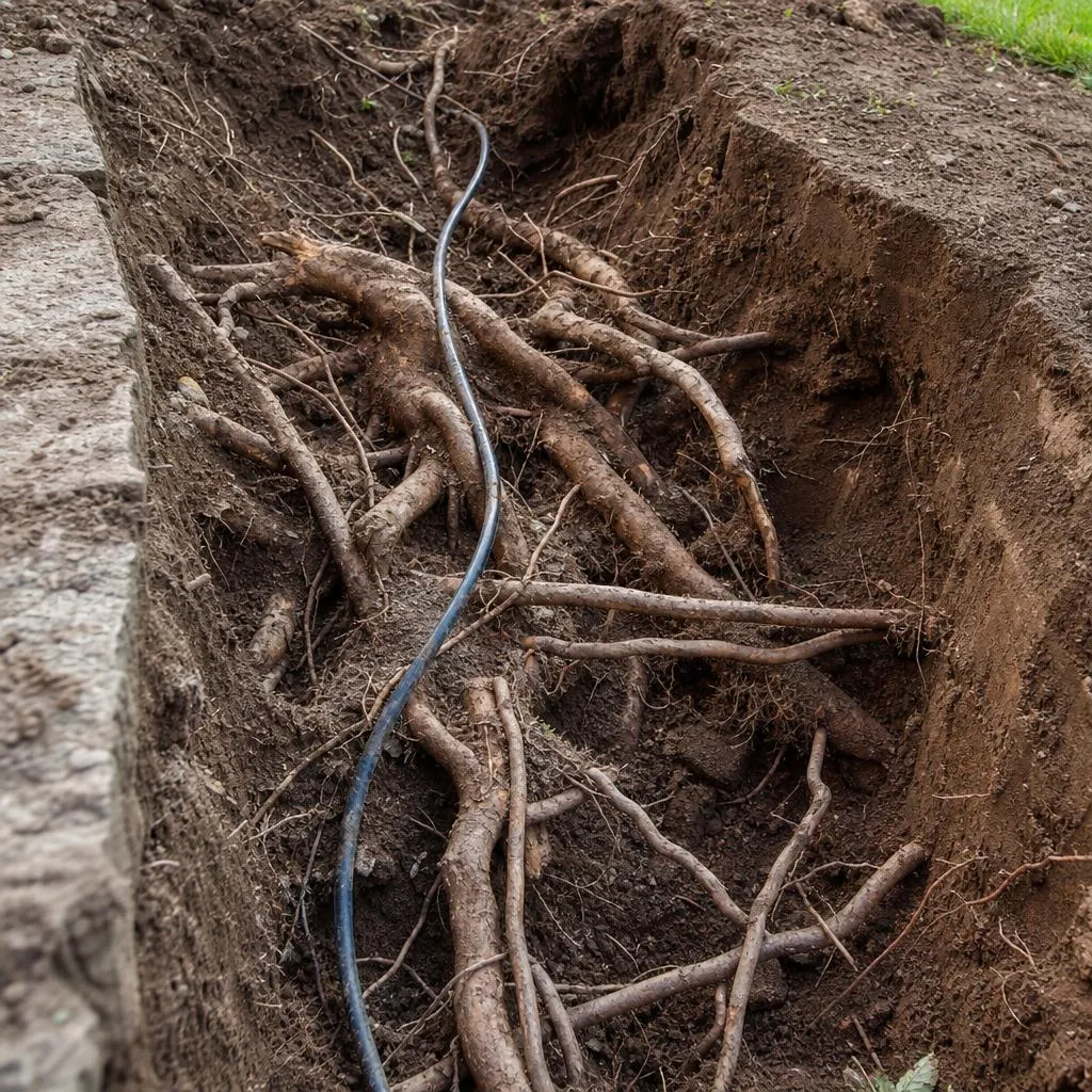 Can Tree Roots Damage Underground Mains?