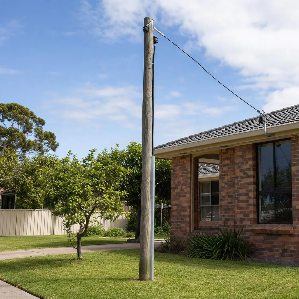 What Is a Private Power Pole?